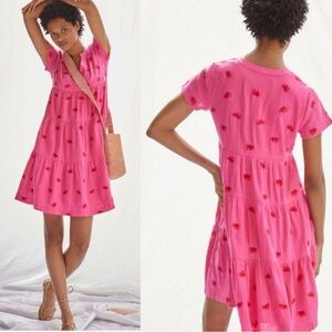 #crabs#red#pink#madeinindia#anthropologie#Maeve#summertimedress